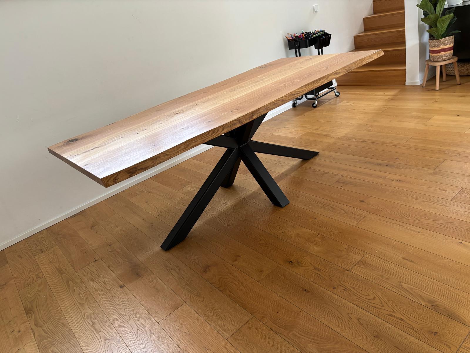 Kreuzgestell 90x90 Stahl Industrie Look – Werkraum Bayern